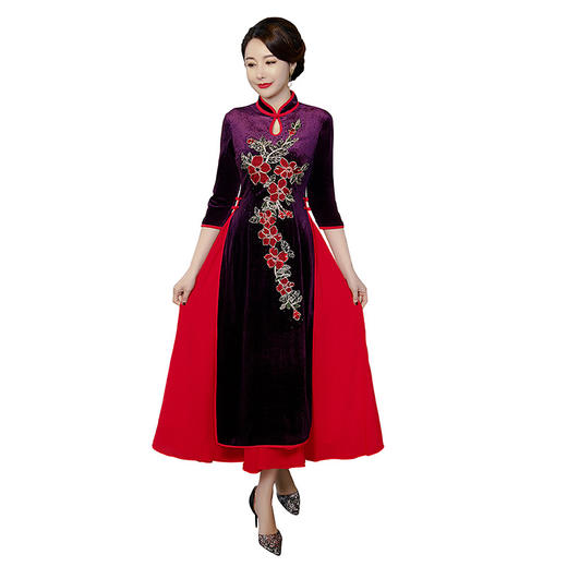 BJ-9503新款高贵高端连衣裙 商品图4