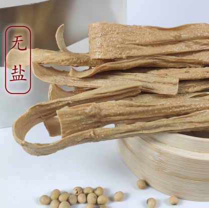 河南 有机铁棍山药黄豆腐竹/有机铁棍山药黑豆腐竹 300g*2包