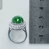 派瑞翡翠  18K金翡翠戒指 玻璃种 满绿 商品缩略图4