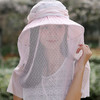 网红时尚户外360度网纱防紫外线、防风沙、防蚊虫帽子防晒帽 商品缩略图2