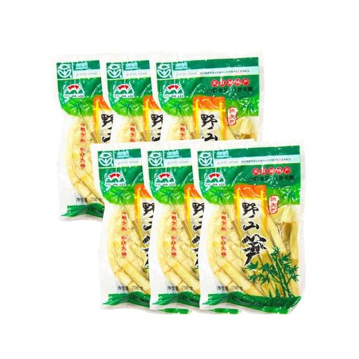200g*6伍员山 野山笋礼盒  溧阳特产常州特产 商品图1