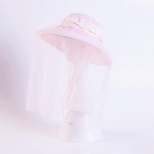 网红时尚户外360度网纱防紫外线、防风沙、防蚊虫帽子防晒帽 商品图5