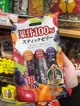 日本进口 理本啫喱果冻条