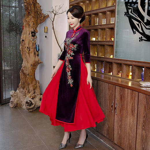 BJ-9503新款高贵高端连衣裙 商品图2