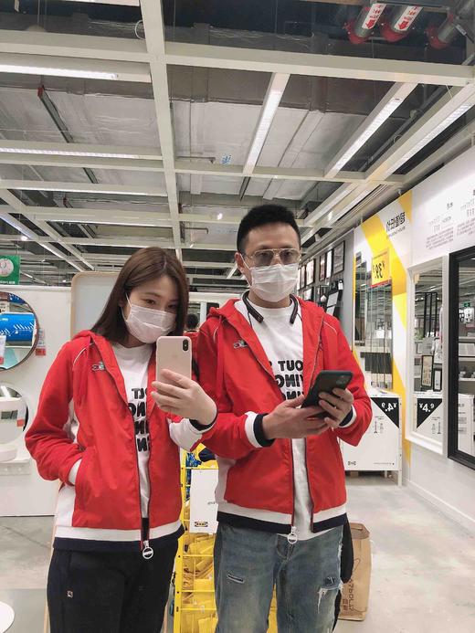 这个厉害了！法鳄首席设计师亲自操刀设计春秋红白色针织梭织拼接Olympic卫衣男女情侣款正品保真 商品图14