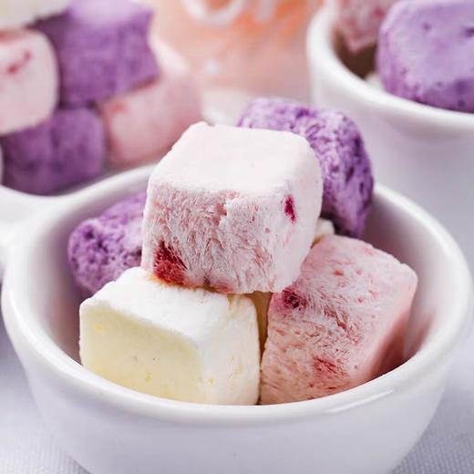 冻干酸奶块真实果粒进口酸奶营养美味入口即化口感酥脆