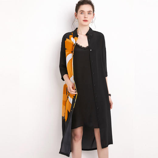 QY	CZY88213桑蚕丝连衣裙内搭吊带 商品图2