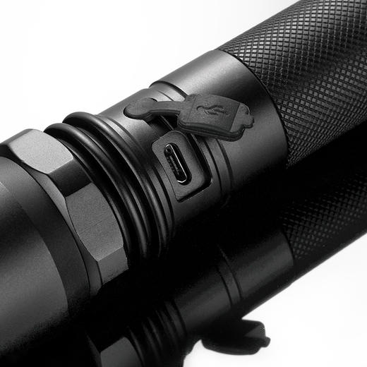 SUPERFIRE神火A10手电筒强光USB充电袖珍微型便携家用防狼远射超亮手电 商品图1