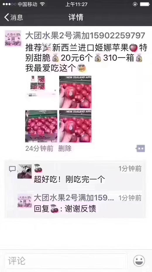 新西兰进口微风苹果 商品图3
