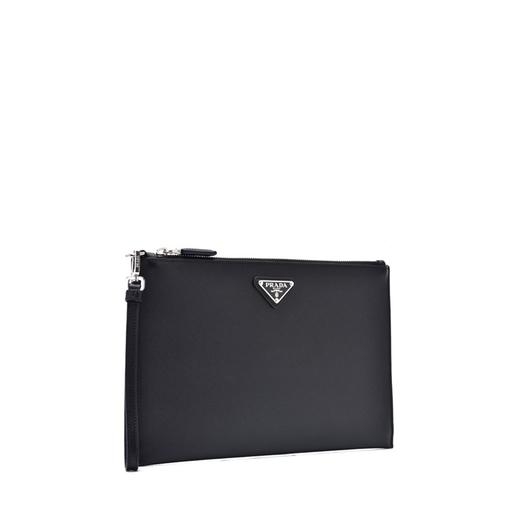 prada普拉达男士手拿包