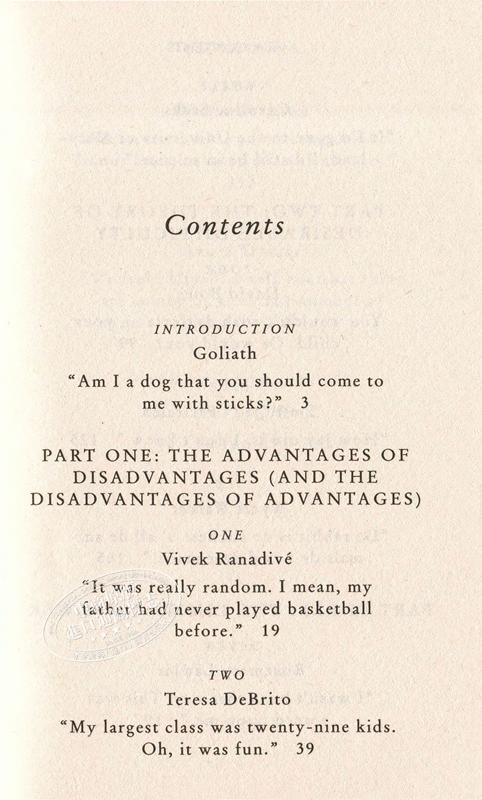 【中商原版】David and Goliath逆转:弱者如何找到优势,反败为胜 英文原版 商品图4