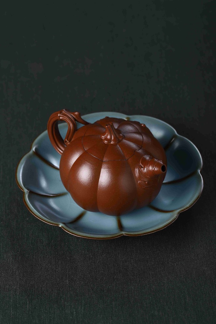 南瓜壶作者范秀红泥料底槽清容量300cc