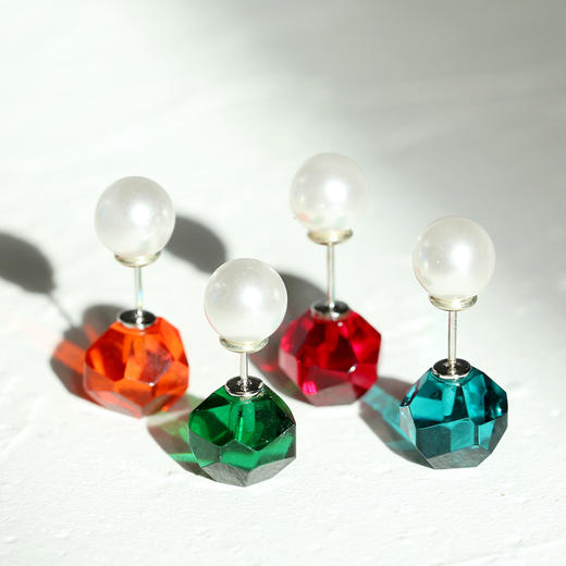 风火水土耳钉春夏耳饰耳钉全套收7折 商品图0