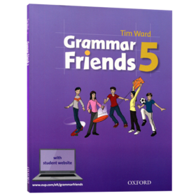 牛津小学英语语法书 英文原版 Oxford Grammar Friends 5 和语法做朋友 涵盖剑桥少儿英语考试语法 英文版进口书籍