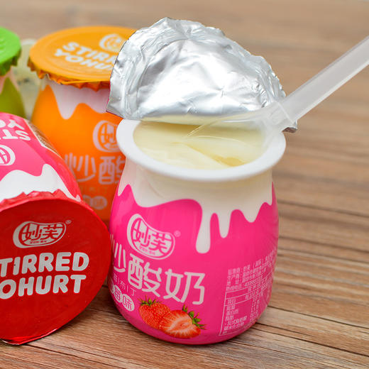 (散)妙芙炒酸奶多味（香草味、原味、黄桃味） 商品图5