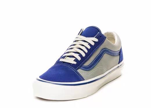 Vans OG Old Skool LX 低帮休闲板鞋男女板鞋 反毛皮翻毛帆布 黑蓝 珍珠灰 黑绿色 复古鸽子灰色 海魂蓝 红色 蓝色 灰色 绿色 奶茶 型号：DF68 商品图6