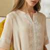 欧芮儿夏装新款白色雪纺衫女上衣8XSA11209 商品缩略图2