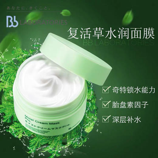 BbLABORATORIES复活草补水面膜175g 商品图1