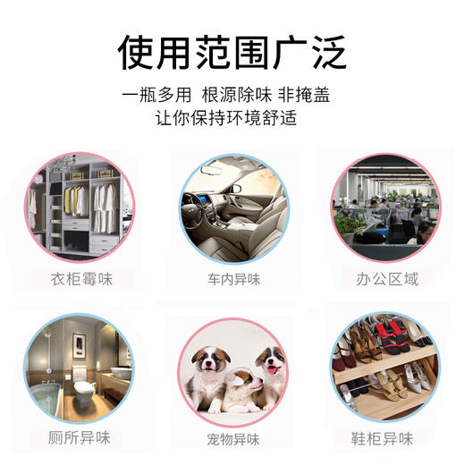 爱丽新 新车新房快速除甲醛除异味 汽车内去味神器 甲醛清除剂 车用家用除醛除异味喷雾 100ml/瓶 商品图4