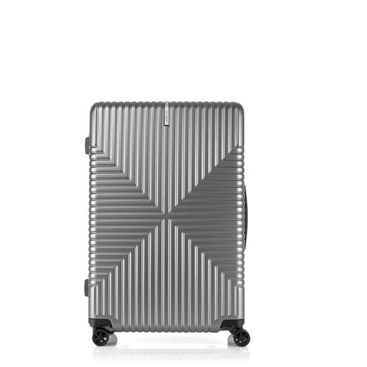 新秀丽经典拼接条纹旅行箱 细窄铝框结构 安全升级PC材质拉杆箱 GV5 商品图6