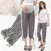 HB-886夏季灯笼裤时尚舒适韩版孕妇九分裤子 商品缩略图0