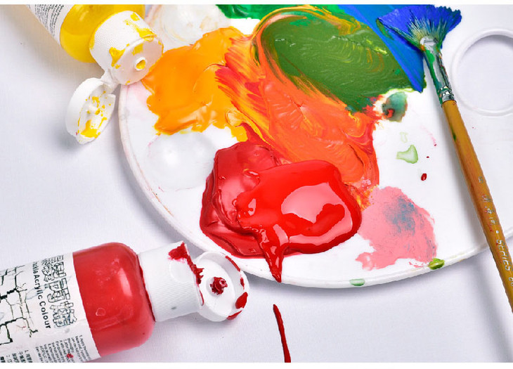 美邦爆裂丙烯颜料 - meike美可diy材料专卖店