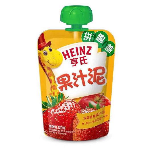 亨氏果汁泥多种水果味120g 商品图0