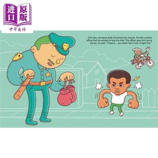 中商原版小人物大梦想拳王阿里littlepeoplebigdreams独立阅读入门