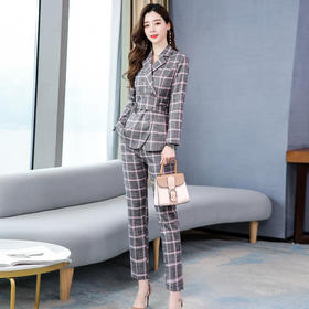 WZNH-WH9139春季ebay亚马逊OL气质时尚休闲套装