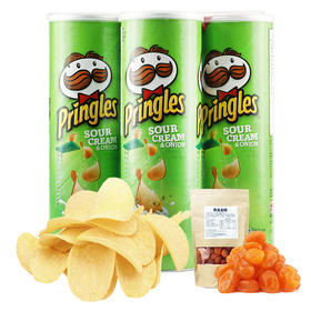 品客酸奶酪洋葱味薯片110g（T）