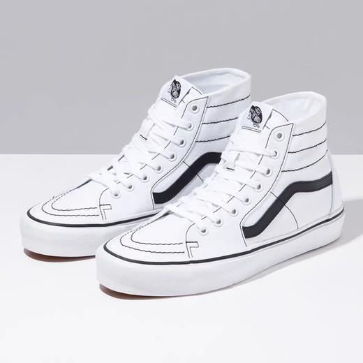 新品VANS SK8 HI 黑色白色 纯黑 纯白 黄色 全工艺帆布款 尺码：36-44.sy103 商品图3