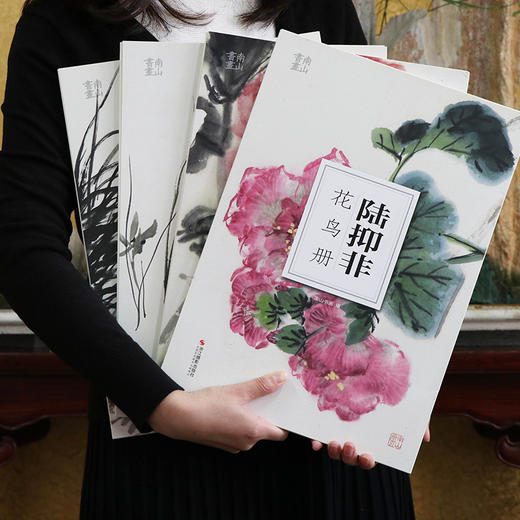 共4册陆抑非吴茀之黄宾虹潘天寿花鸟画南山册页中国美院国画四大家作品高清画集欣赏散页单片装饰画装裱美术技法绘画临摹教学教程浙江摄影出版社 商品图2