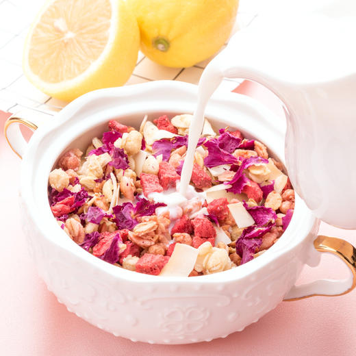 欧扎克草莓果粒麦片400g 商品图4