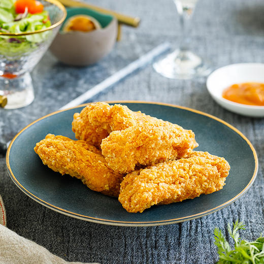 【🔥抢先购】凤祥咸蛋黄嫩骨鸡炸鸡340g*3袋装共1020g 商品图1