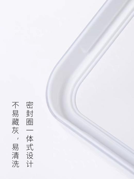 霜山日本进口食品密封罐五谷杂粮储物罐透明谷物面条咖啡豆茶叶收纳盒 商品图3