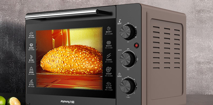 九阳joyoung家用电烤箱32升l面包蛋挞多功能大烤箱上下控温kx32j12