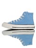 硫化工艺聚氨酯硅蓝PU中底米白 天蓝 ， 匡威Converse All Star 1970s Hi"Varsity Remix"复古三星标高帮休闲运动硫化百搭板鞋“帆布天蓝米白反标鞋舌”166827C 商品缩略图0