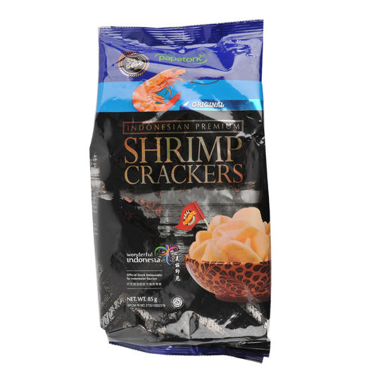 啪啪通虾片原味85g/袋 商品图0
