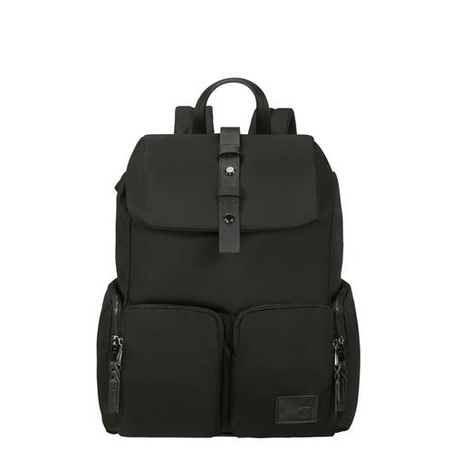 新秀丽双肩包 时尚翻盖设计，轻便大容量，搞定通勤旅行多场合CU8 商品图0