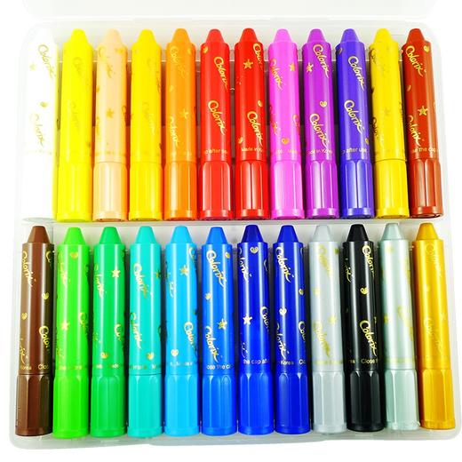 韩国AMOS原装进口蜡笔水彩笔套装 商品图1