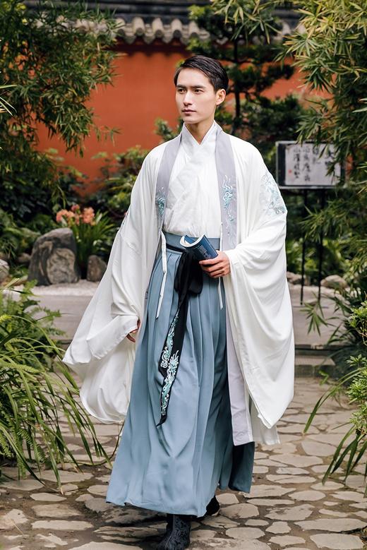 重回汉唐汉服男装陇上乐原创传统中国风日常单大氅大袖衫情侣夏季