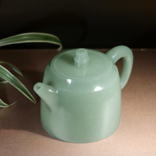 和田玉（青玉）玉壶---汉铎壶（宋鸣放6674）315.22g 商品图2