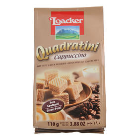 莱家卡布奇诺粒粒装威化110g