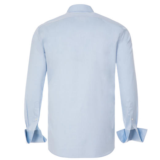 Jameskingdom占姆士秋冬DP免烫商务衬衫纯棉纯色斜纹衬衣 商品图4