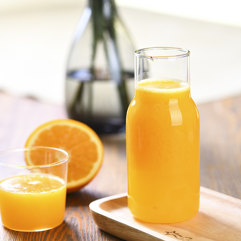有机鲜榨果蔬：橙汁（冰500ml）