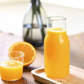 有机鲜榨果蔬：橙汁（冰500ml）