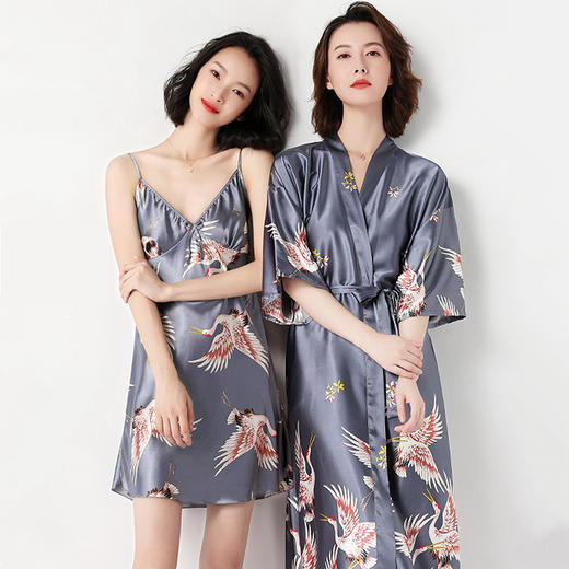 中国风睡衣 | 丝滑酥软，穿出中国女人的性感 商品图6