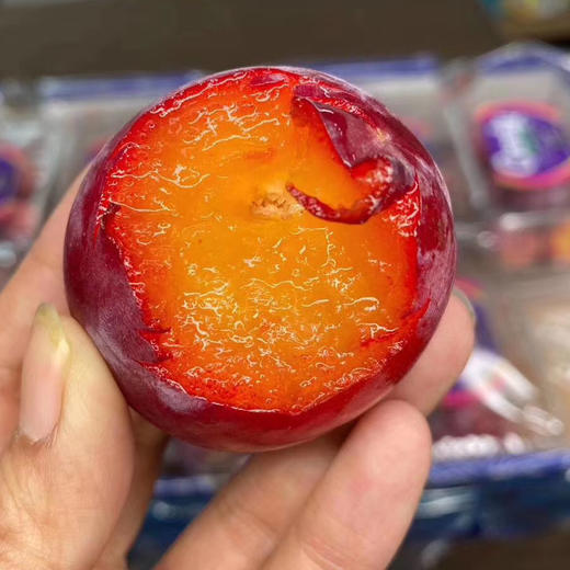 🍒樱桃李🎉5JJJJJ 稀有品种闪亮登场🤔 琥珀色的果肉，极小的核，口感很甜，丰润多汁，入口难忘[强]看起来像李子，吃起来像樱桃一样甜美[色][色] 商品图5