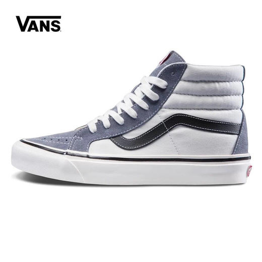 vans 范斯官方安纳海姆男女款 白灰 黑白 高帮情侣款板鞋SK-HI板鞋lVN0A38GFUQ1 尺码：36 36.5 37 38 38.5  39 40 40.5 41 42 42.5 43 44 商品图0
