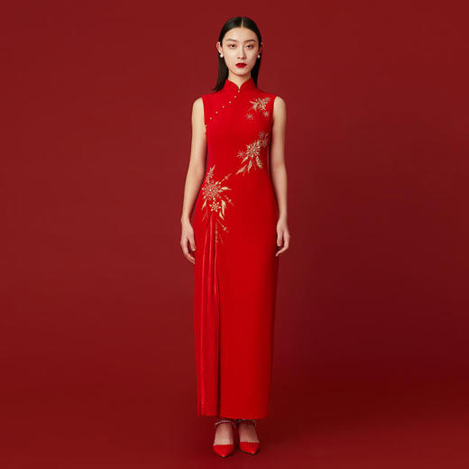 蔓楼兰/LOMELL 飞凰旗袍 MD1419168 商品图0